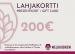 Lahjakortti 200€