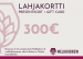 Lahjakortti 300€