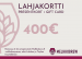 Lahjakortti 400€