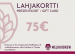 Lahjakortti 75€