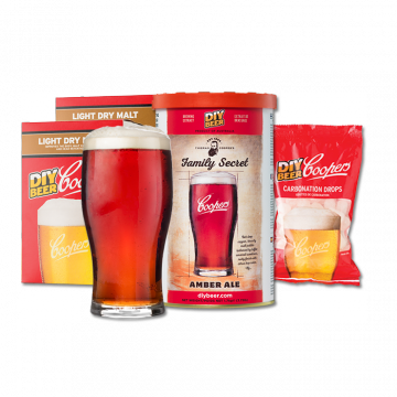 COOPERS TC Family Secret Amber Ale - Recipe pack