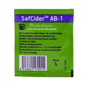 SafCider AB-1 5g ciderjäst