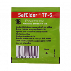 SafCider TF-6 5g cider yeast