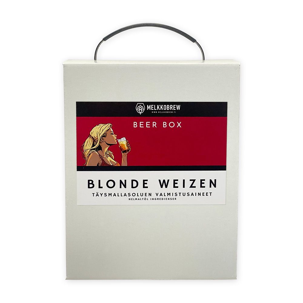 Beer Box Blonde Weizen - Melkkobrew