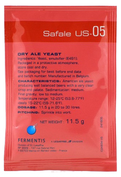 Safale US-05 11,5g oluthiiva